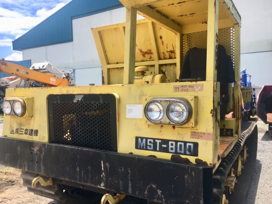 MOROOKA MST800 รถดั๊ม แทรคเตอร์ นำเข้าจากญี่ปุ่น โทร. 080-6565422 (หนิง)