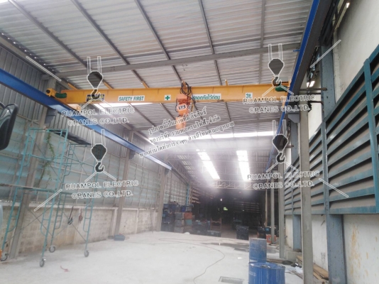 รับติดตั้งเครนโรงงาน โดยช่างที่มีประสบการณ์เรื่องการติดตั้งเครน