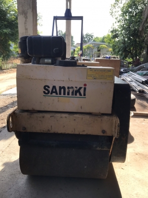 รถบดเดินตาม SANNKI มือหนึ่งญี่ปุ่น บดอัดสั่นสะเทือนได้ สตาร์กุญแจได้ เครื่องดีเซล รถบดเดินตาม SANNKI มือหนึ่งญี่ปุ่น บดอัดสั่นสะเทือนได้ สตาร์กุญแจได้ เครื่องดีเซล