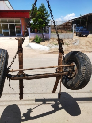 ชุดคานหน้า+เสื้อเพลาหหลังพร้อมแหนบ ยางพร้อมกระทะ6เส้น เดิมติดรถอีซูซุ