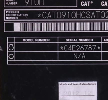 ขายรถตักล้อยาง CAT 910H (เทียบเท่า WA100-6) ปี 2013 นำเข้าเองจากญี่ปุ่น สภาพสวยพร้อมใช้ มีVDOการทำงานครับ