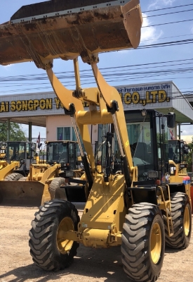 ขายรถตักล้อยาง CAT 910H (เทียบเท่า WA100-6) ปี 2013 นำเข้าเองจากญี่ปุ่น สภาพสวยพร้อมใช้ มีVDOการทำงานครับ