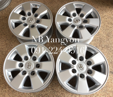 ล้อแท็ก Vigo 6รู ขอบ15 ล้อแท็ก Vigo 6รู ขอบ15