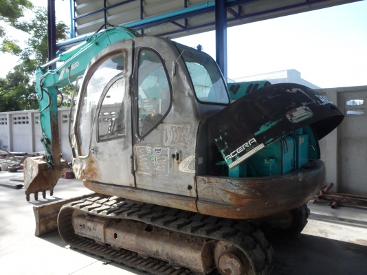 SK60-5 มารค์ไฟว์ KOBELCO (รถนอก นำเข้า ขายถูก)@550,000บาท (เทียบเท่าPC60) เครื่อง4สูบ4JB เครื่องดีปั่มแรง ไฟฟ้าครบ รถนอกเพิ่งนำเข้ามาใหม่ ยังไม่เคยใช้งานในเมืองไทย คอนโทรลน้ำมัน ปั้มนี้ว เครื่องดีปั้มเเรงเร็วแรงไม่โหลดพร้อมใช้ บูมอาร์มสวย ช่วงล่างดี รถสวย