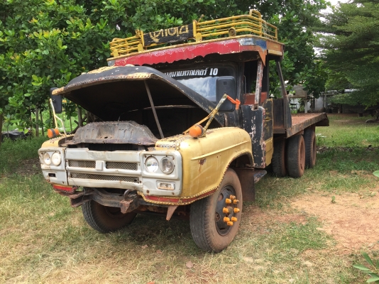 Isuzu TX หัวยาวหางปลาขนแมคโค เพลาเดียว