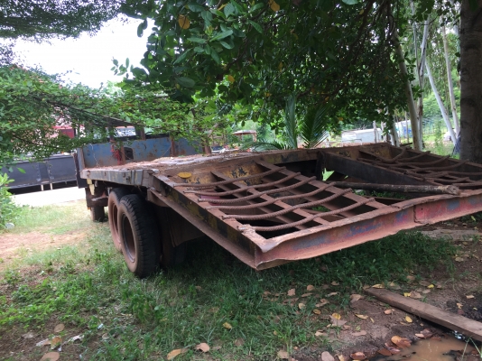 Isuzu TX หัวยาวหางปลาขนแมคโค เพลาเดียว