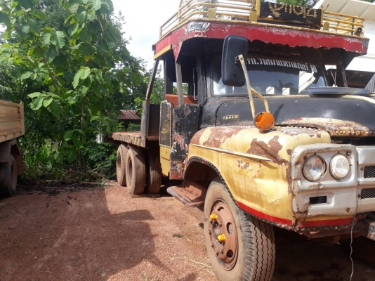 Isuzu TX หัวยาวหางปลาขนแมคโค เพลาเดียว