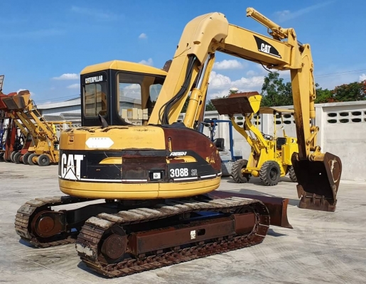 ขายด่วนรถแบคโฮCAT308-Bรถนอกเพิ่งนำเข้าจากญี่ปุ่นเดิมๆออโต้คันเร่งเต่าต่ายช้วโม่งทำงานแค่3,591ชั่วโม่งยังไม่เคยใช้งานในเมืองไทยเลย