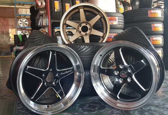 ล้อใหม่18 TE37*WELD*RSsport  5รู พร้อมยาง\%ปี18  4 ล้อ