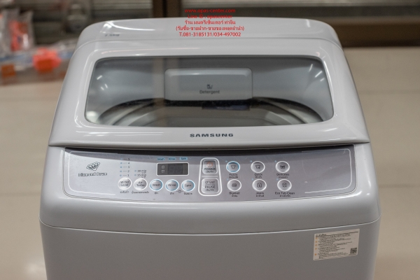 เครื่องซักผ้า Samsung อัตโนมัติ 7.5 Kg. รุ่น WA75H4000SG สภาพใหม่ เครื่องซักผ้า Samsung อัตโนมัติ 7.5 Kg. รุ่น WA75H4000SG สภาพใหม่