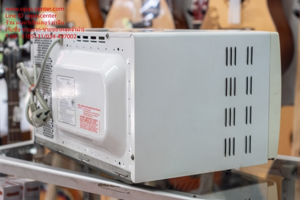 ไมโครเวฟ SHARP รุ่น R-247 ขนาด 22 ลิตร สีขาว สภาพดี