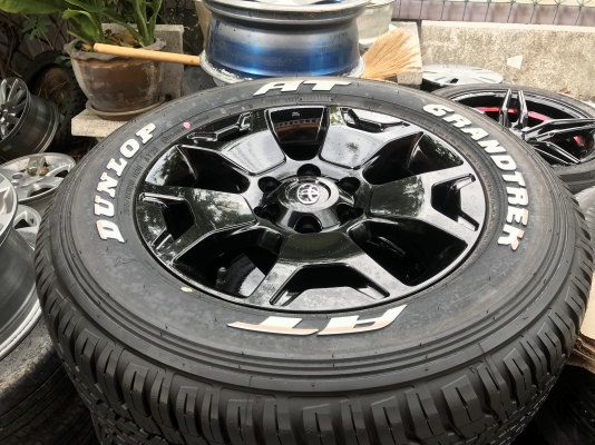 ล้อรีโว้ ร็อคโค่ขอบ 18 พร้อมยางป้ายแดง