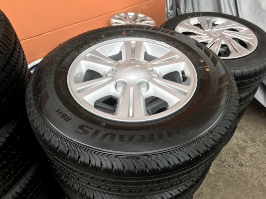 ล้อ isuzu ขอบ 15 พร้อมยางป้ายแดงปี 19