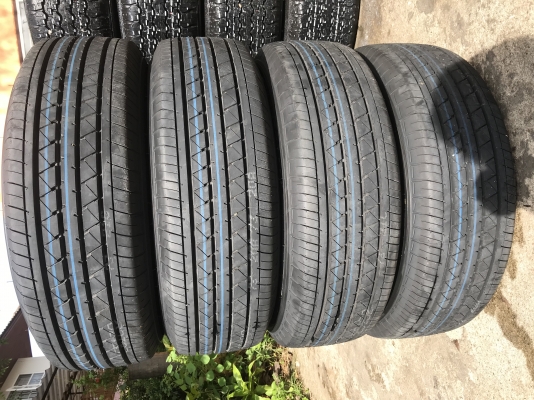 ล้อกะทะรีโว้ขอบ 15 พร้อมยางป้ายแดงปี 19