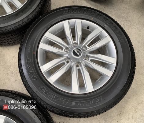 สภาพป้ายแดง ล้อแม็ก ISUZU MU-X ขอบ18 พร้อมยาง 255-60-18 Bridgestone แม็กสวย ยางตุ่มเด้งๆ เส้นสีชัด สภาพป้ายแดง ล้อแม็ก ISUZU MU-X ขอบ18 พร้อมยาง 255-60-18 Bridgestone แม็กสวย ยางตุ่มเด้งๆ เส้นสีชัด