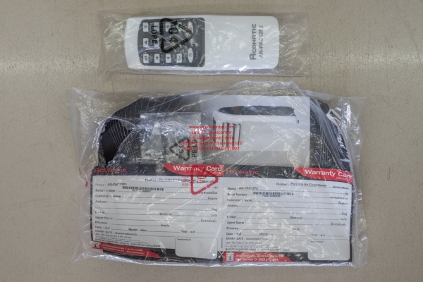 เครื่องปรับอากาศเคลื่อนที่ Aconatic รุ่น AN-PAC12F2 ขนาด 12,000 บีทียู มีรีโมท ท่อครบ สภาพใหม่มาก