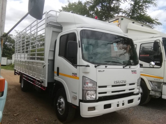 6 ล้อกลาง EURO3 ISUZU NQR 175 แรงม้า คอมมอนเรว * ยาว 5.50 ม.* รถสวยเดิม+สภาพพร้อมใช้งาน * รถห้างแท้ 