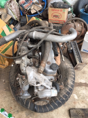 ขายเครื่อง6BB 145แรง ถอดลงจากรถตัก 22500 บาท 0816278866