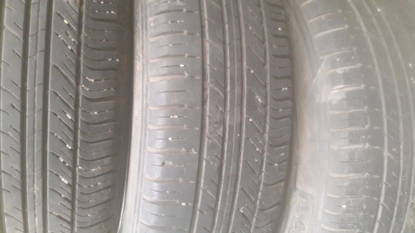 กระทะล้อขอบ15 พร้อมยางถอดจาก HONDA CITY ปี 2014 ยางสวย 80\% กระทะล้อขอบ15 พร้อมยางถอดจาก HONDA CITY ปี 2014 ยางสวย 80\%