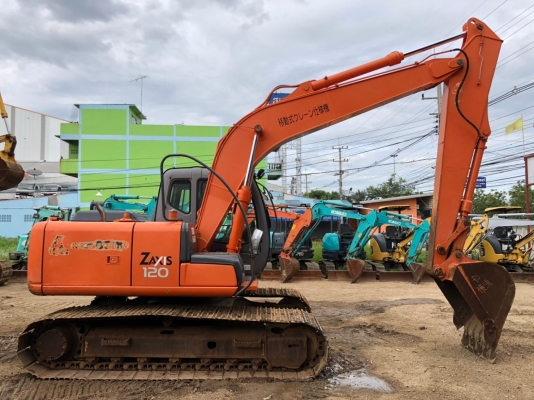 HITACHI ZX120 อาร์มพิเศษ แทรกใหญ่สุด พร้อมใช้ รถสวย ขุมทรัพย์แทรคเตอร์นำเข้าเองโดยตรง