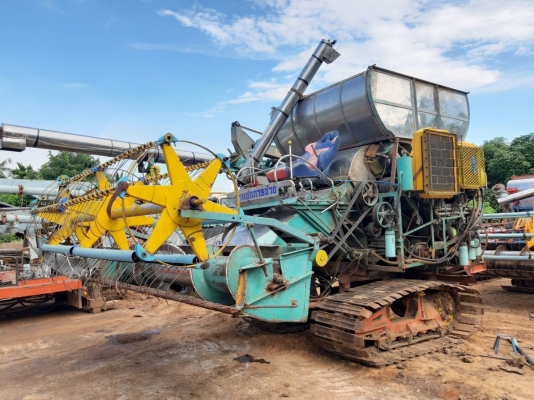 ขาย165.000บาท รถเกี่ยวข้าวอุ้ม2.5ตัน สามชุกการช่าง เครื่องดีปั้มแรง ho7cเทอร์โบว์ 195 ปั้มแฝดไดรกิ้น21 เดิน10ht