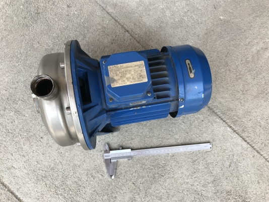 ขายปั๊มน้ำหอยโข่งหัวปั๊มสแตนเลส Stac 2HP. 380V made in Italy สภาพสวยมาก หมุนนิ่ม พร้อมใช้งาน ขายปั๊มน้ำหอยโข่งหัวปั๊มสแตนเลส Stac 2HP. 380V made in Italy สภาพสวยมาก หมุนนิ่ม พร้อมใช้งาน