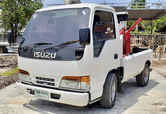 รถยก 4 ล้อพร้อมวิ่งงาน ไม่ติดเวลาระบบไฮโดริควิ้น10ตัน เล่มทะเบียนพร้อม ภาษีไม่ขาดเจ้าของขายเอง ยกรถ6ล้อได้อุปกรณ์ช้อนล้อครบเครื่องช่วงล่าง90\%ขายเงิน 259000รับเทิร์นรถทุกชนิด 082-628-0799 พระราม5 นนทบุรี