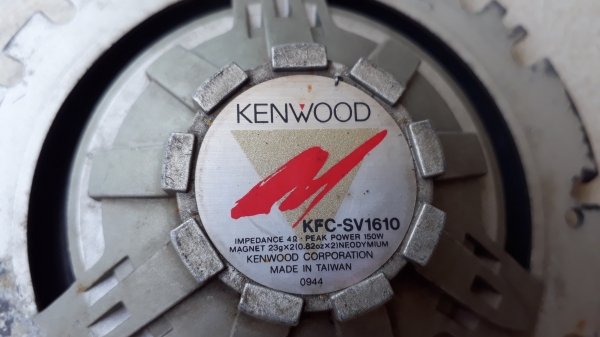 ดอกลำโพง KENWOOD 6นิ้ว รุ่นKFC-SV1610 ดอกลำโพง KENWOOD 6นิ้ว รุ่นKFC-SV1610