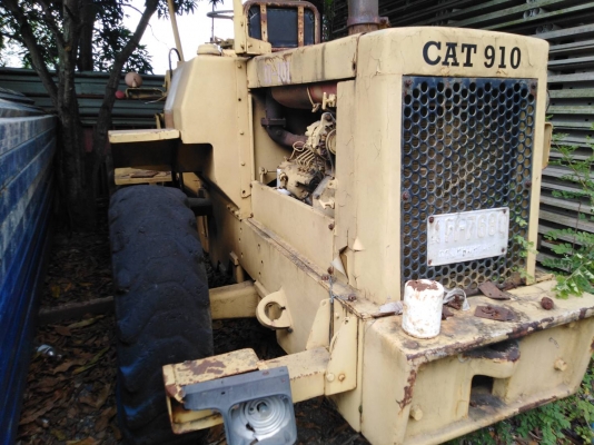 รถตักล้อยาง ยี่ห้อ CAT 910 รถตักล้อยาง ยี่ห้อ CAT 910