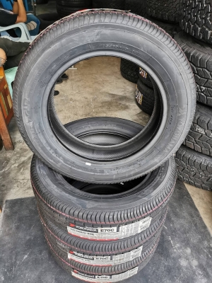 ยางใหม่ YOKOHAMA E70C 185-60-15 ปี18 - ราคาชุดละ 5,000 บาท