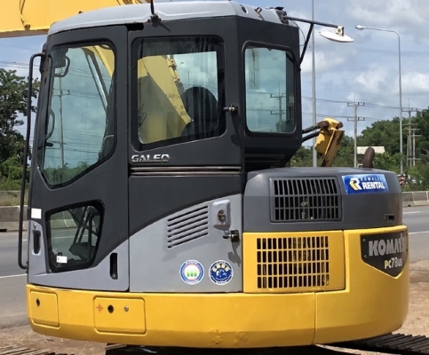 ขายรถขุด KOMATSU PC78US-6 มีลายหัวกระแทก นำเข้าเองจากญี่ปุ่น สภาพสวยพร้อมใช้ มีVDOการทำงานครับ