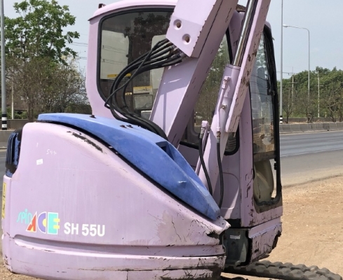 ขายรถขุด SUMITOMO SH55U-2 (เทียบเท่า PC50) (2,XXX ชั่วโมง) นำเข้าเองจากญี่ปุ่น สภาพพร้อมใช้ มีVDOการทำงานครับ