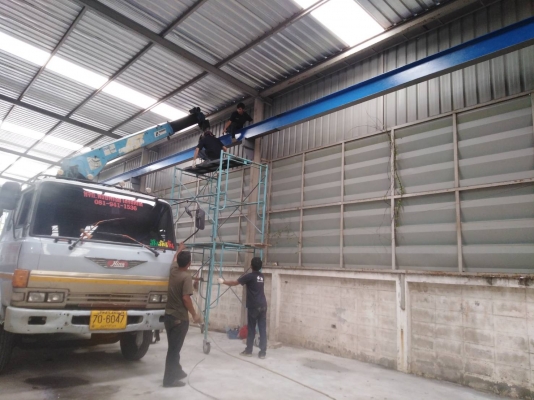 บริการซ่อมแซมเครนไฟฟ้าและรอกไฟฟ้าที่ชำรุดหรือดำเนินการใช้งานไม่ได้