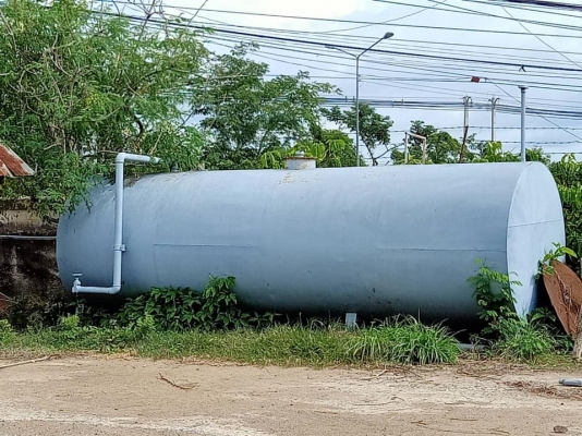 ถังน้ำมัน 18,000 ลิตร พร้อมหัวจ่าย (ขาสกรี)