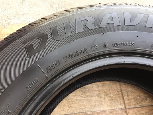 215-70-15 ปี 18 1 ปี 17 3 ยาง BRIDESTONE 4 เส้น 3000 ยางสวยไม่บวมไม่กินข้างดอกยางเหลือเยอะเอาไปวิ่งก 215-70-15 ปี 18 1 ปี 17 3 ยาง BRIDESTONE 4 เส้น 3000 ยางสวยไม่บวมไม่กินข้างดอกยางเหลือเยอะเอาไปวิ่งก