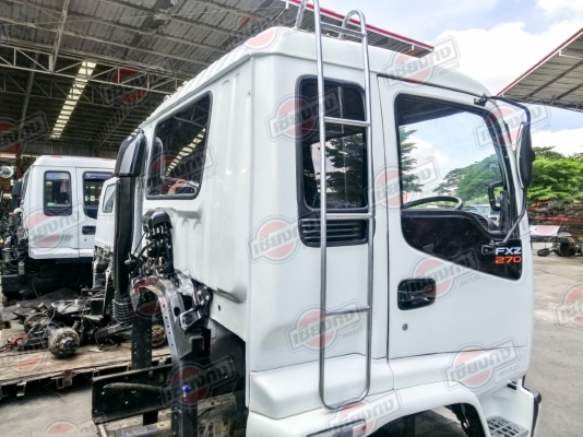 หัวเก๋ง  ISUZU DECA 270 2 ใบปัด ทำสีขาว