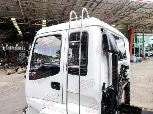 หัวเก๋ง  ISUZU DECA 270 2 ใบปัด ทำสีขาว