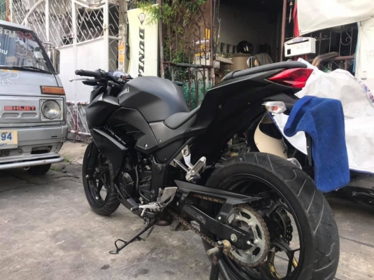 Kawasaki z250 ปี 13 วิ่งน้อยเครื่องสด ราคาถูกมาก