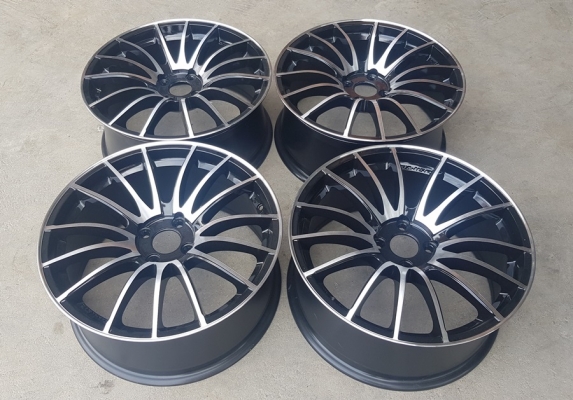 ล้อมือ2 ขอบ17 SA115R 4รู100 กว้าง7.5 ET42  4 ล้อ