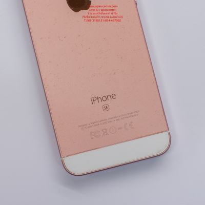 iphone SE 16 GB เครื่องศูนย์ไทย สี Pink Gold สภาพใหม่ ส่งฟรี