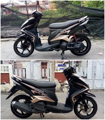 Yamana Mio 125i หัวฉีด ล้อแม็ก วิ่ง 2หมื่นนิดๆ จด2556 ภาษี 2562 ชุดโอนพร้อม ไม่ขาดต่อ