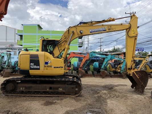 KOMATSU โคมัสสุ PC128-8 รุ่น 8 รถสวย พร้อมใช้งาน ราคาไม่แพง นำเข้าเองจากญี่ปุ่นโดยตรง โทร 081-8581834
