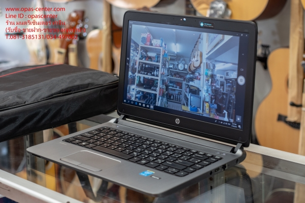 โน้ตบุ๊ค hp รุ่น Probook430 Core i5-5200U Ram 8G HDD 500GB ที่ชาร์ท กระเป๋า