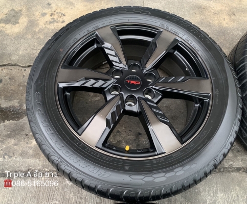 ล้อแม็ก Toyota Fortuner TRD ขอบ 20 พร้อมยาง 265-50-20 Dunlop ปลายปี 17 ล้อแม็ก Toyota Fortuner TRD ขอบ 20 พร้อมยาง 265-50-20 Dunlop ปลายปี 17