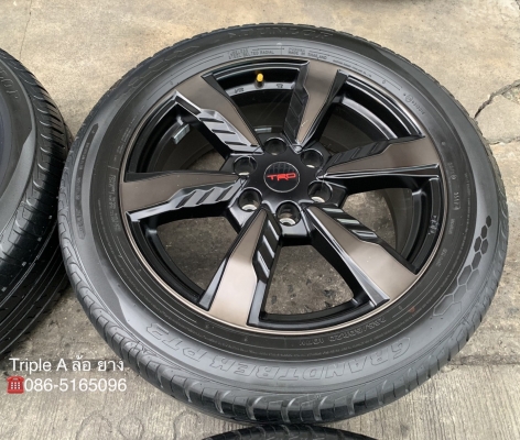 ล้อแม็ก Toyota Fortuner TRD ขอบ 20 พร้อมยาง 265-50-20 Dunlop ปลายปี 17 ล้อแม็ก Toyota Fortuner TRD ขอบ 20 พร้อมยาง 265-50-20 Dunlop ปลายปี 17