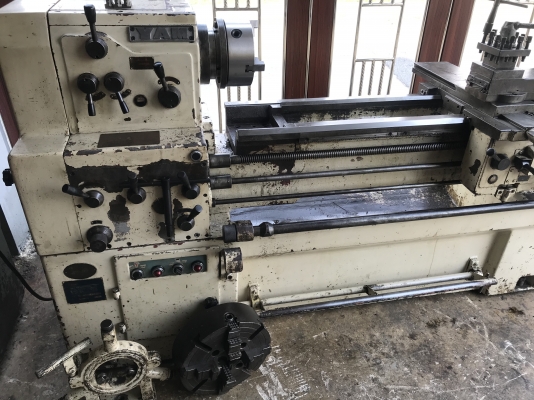 ขายเครื่องกลึงแยม6ฟุตนิ้วมิลไม่ต้องเปลียนเฟืิอง