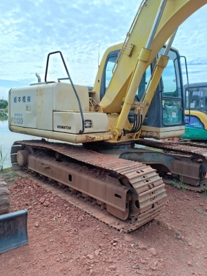 ขายจ้า..KOMATSU PC120-6 เก่านอกแท้  เดิมๆๆ  เครื่องปั๊มแห้ง  ใช้งานมาน้อย  สภาพสวย พร้อมใช้  โทร  089-3818694  จ๊อย