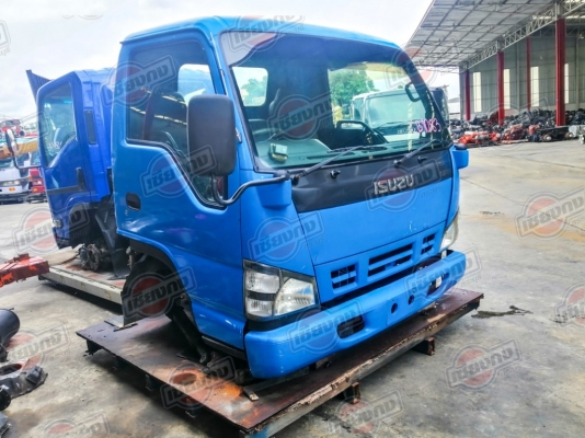 หัวเก๋ง ISUZU NPR ตาเพชร สีน้ำเงิน เครื่อง 4HK1 175 PS หัวเก๋ง ISUZU NPR ตาเพชร สีน้ำเงิน เครื่อง 4HK1 175 PS