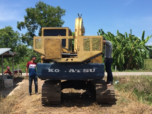 Komatsu PC60L-5 / เทนเลอร์ หางพับ