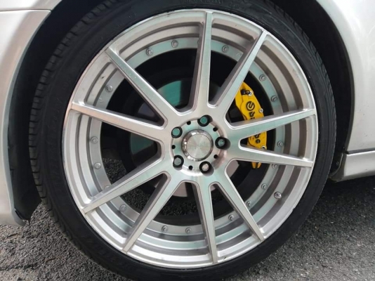 ล้อADV.1 ขอบ20 สภาพสวย ไม่มีซ่อม 5/114 และ 5/112 หน้า 8.5 +45 หลัง 9.5 +42 พร้อมยาง 245 35 18 ปี18 ราคาไม่แพง